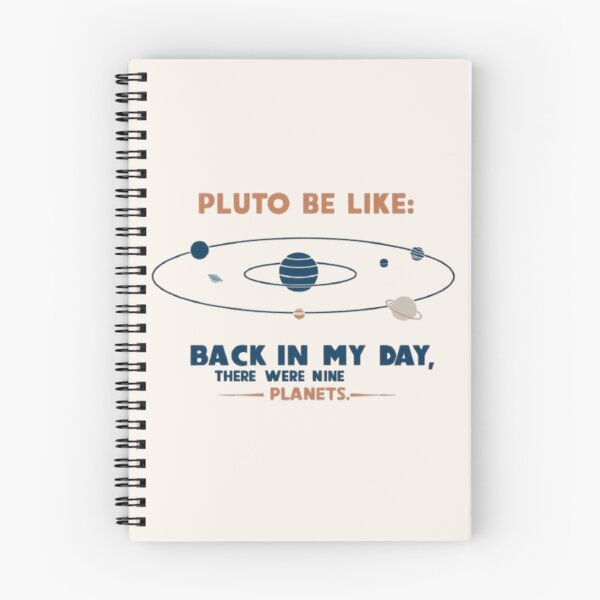 Item preview, Pluto Tribute: Back In My Day, There Were 9 Planets designed and sold by eXtraHumans.