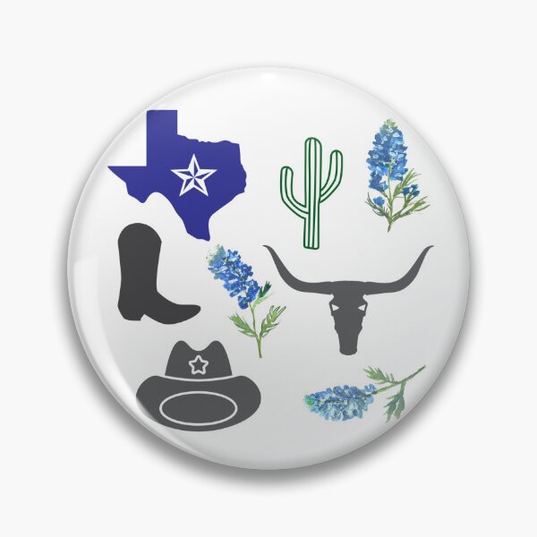 Item preview, Texas Bluebonnets flowers Map designed and sold by Monika Howarth.