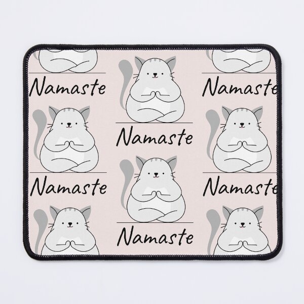Item preview, Namaste Cat – Cute Yoga Cat Illustration designed and sold by loomzen.