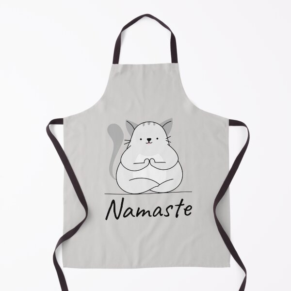 Item preview, Namaste Cat – Cute Yoga Cat Illustration designed and sold by loomzen.