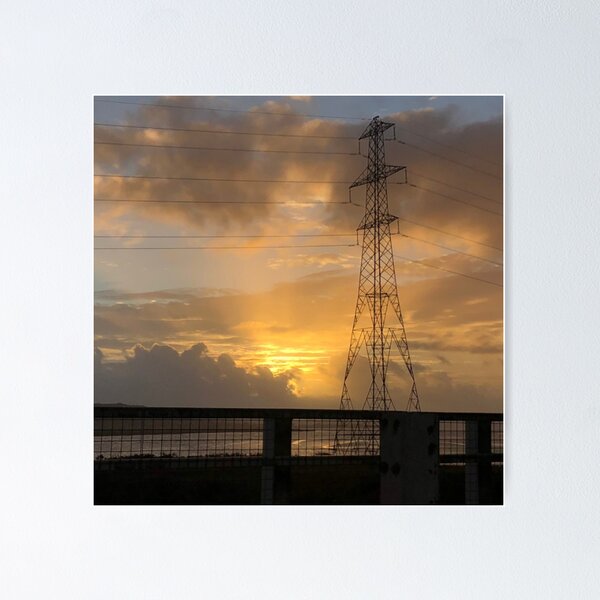 Item preview, Sonnenuntergang über Wasser designed and sold by WhimsiBird.