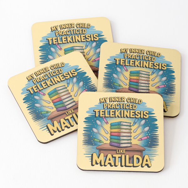Item preview, My Inner Child Practiced Telekinesis Like Matilda designed and sold by CrypticHMystic.