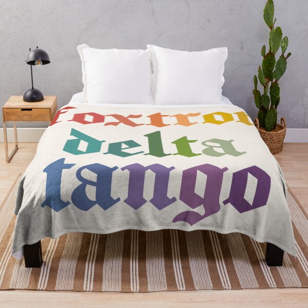 Item preview, Foxtrot Delta Tango - Rainbow designed and sold by CranberrySodaCo.