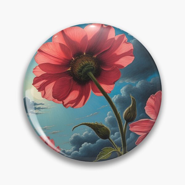 Item preview, Skyward Pink Flower designed and sold by M-Y-A-R-T-.