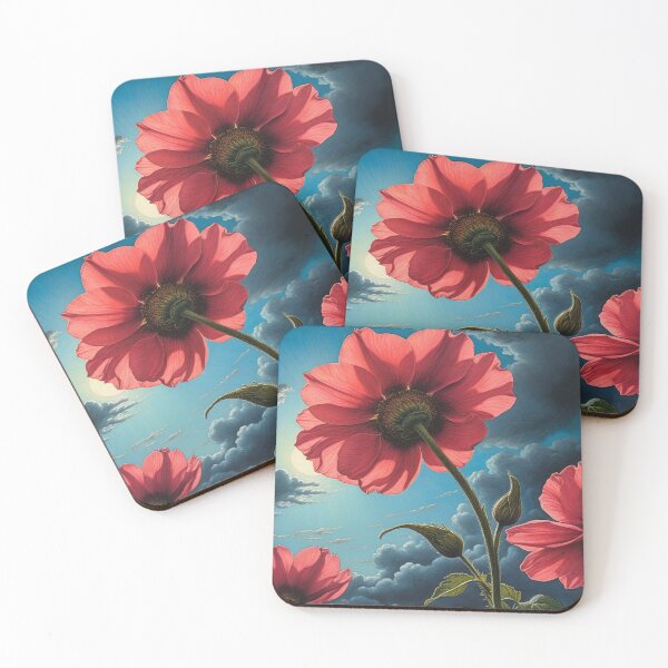 Item preview, Skyward Pink Flower designed and sold by M-Y-A-R-T-.