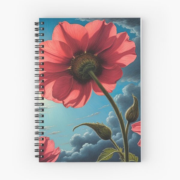 Item preview, Skyward Pink Flower designed and sold by m-y-A-I-A-R-T-.