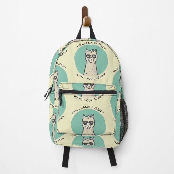 Item preview, This Llama Doesn't Want Your Drama - Humor Quotes designed and sold by Vicky021.
