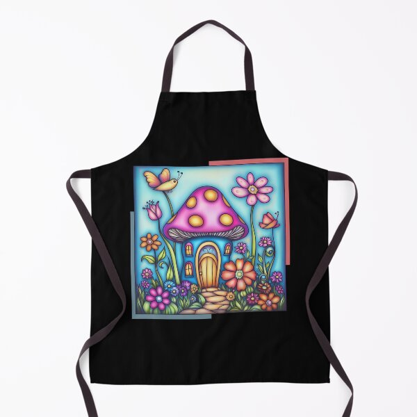 Item preview, Whimsical Mushroom House designed and sold by ByDesign61.