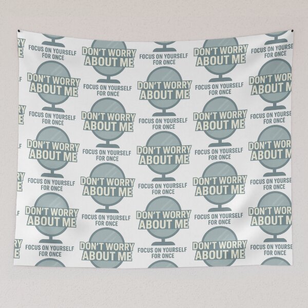 Item preview, Don’t Worry About Me – Mirror Quote Shirt for Sarcastic Self-Care designed and sold by TeeTimeTreasure.