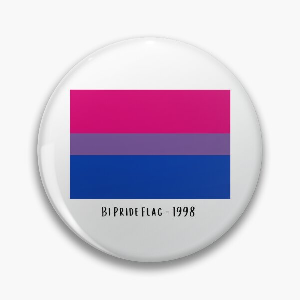Item preview, Bisexual Pride Flag 1998 designed and sold by QueerHistory.