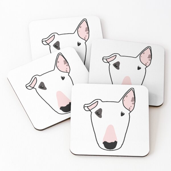 Item preview, Lola The Bull Terrier designed and sold by emilydevineart.