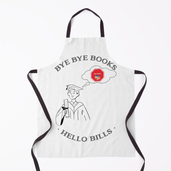 Item preview, Graduation Day for him: Bye Books, Hello Bills designed and sold by Ava-Lucarine.