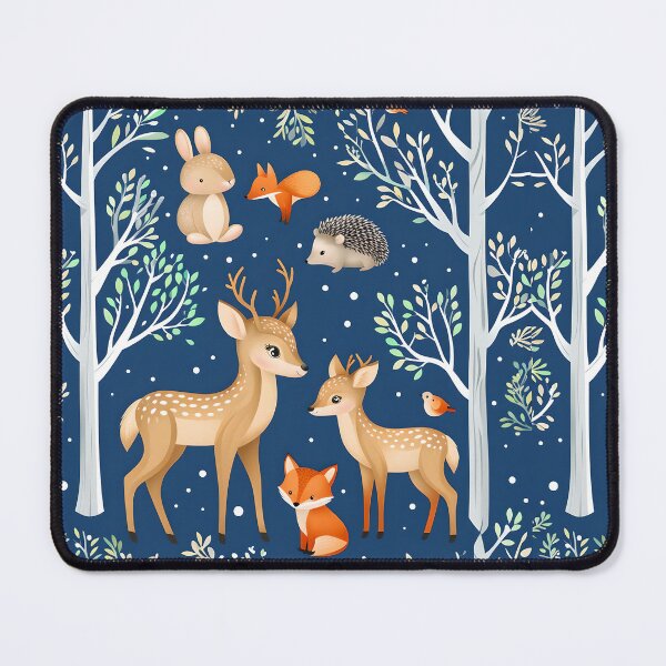 Item preview, WOODLAND ANIMALS--SEAMLESS PATTERNS designed and sold by WendyMaree.