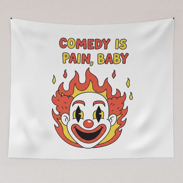Item preview, Comedy Is Pain Baby Clown Flames designed and sold by Owcomm.