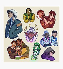 Post S5 Doodle Set Photographic Print