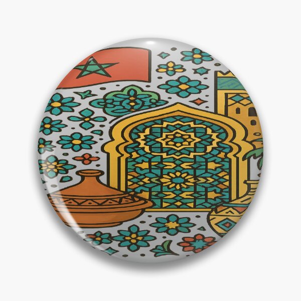 Item preview, Colorful Morocco – Zellige, Tajine & Culture designed and sold by FAONIM.