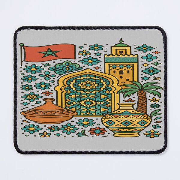 Item preview, Colorful Morocco – Zellige, Tajine & Culture designed and sold by FAONIM.