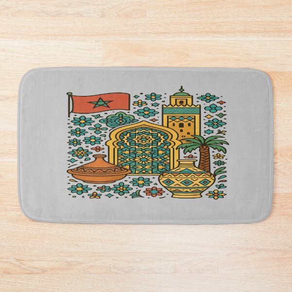 Item preview, Colorful Morocco – Zellige, Tajine & Culture designed and sold by FAONIM.