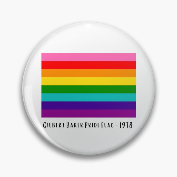 Item preview, Gilbert Baker Pride Flag 1978 designed and sold by QueerHistory.