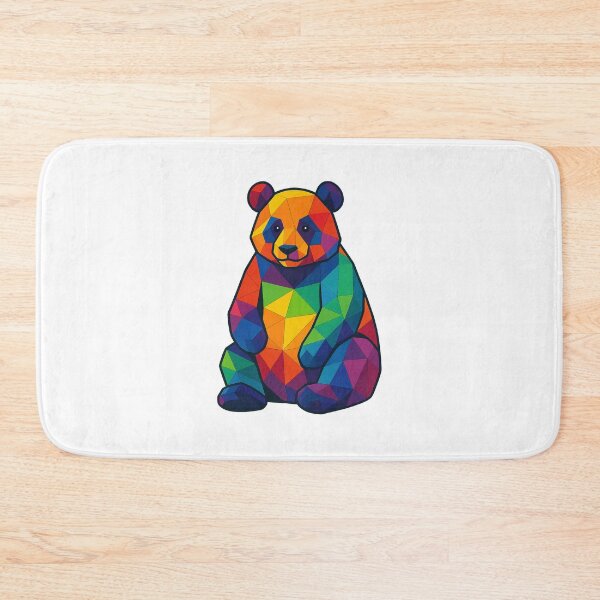 Item preview, Prismatic Panda designed and sold by TheWonkyEaselCo.