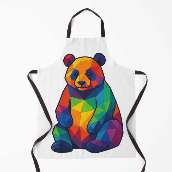 Item preview, Prismatic Panda designed and sold by TheWonkyEaselCo.