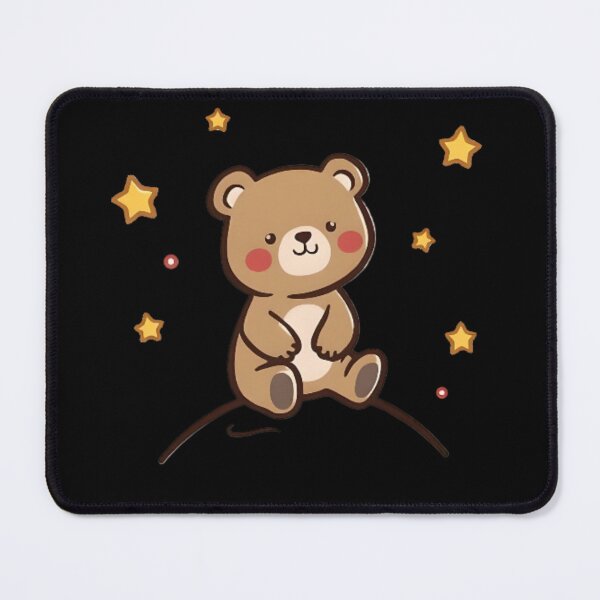 Item preview, A cute little bear is sitting among the stars 2 designed and sold by SanchillShop.