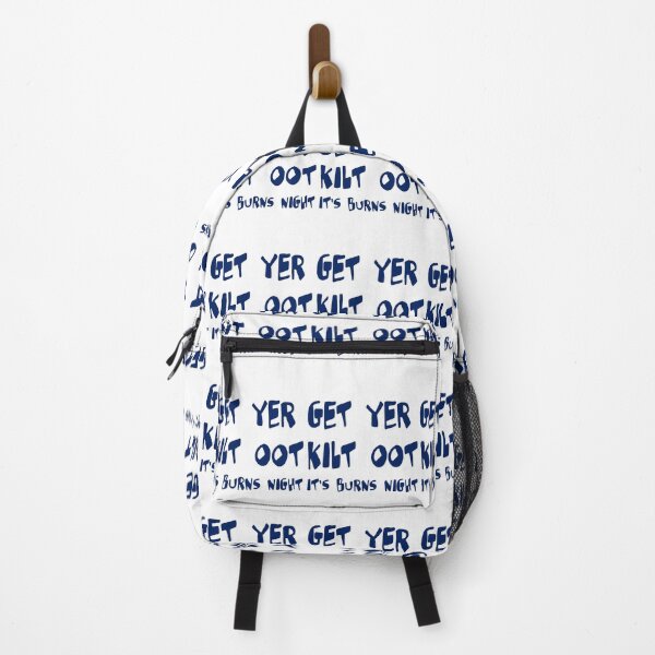 Item preview, Get Yer Kilt Oot Its Burns Night Scottish Slang Blue Text designed and sold by taiche.