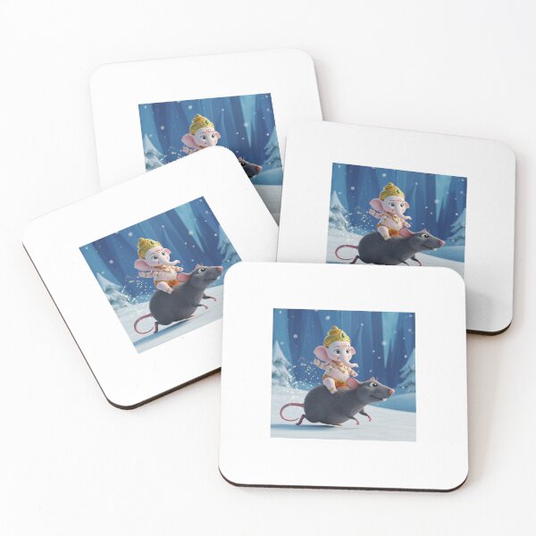 Item preview, Little white Ganesh  designed and sold by Online Art and design .