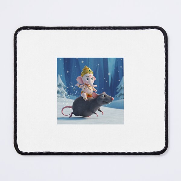 Item preview, Little white Ganesh  designed and sold by Online Art and design .