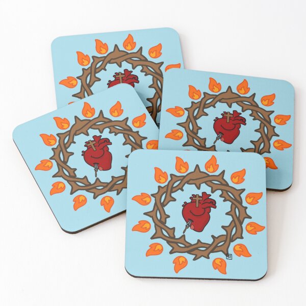 Item preview, The Sacred Heart of Jesus designed and sold by HappyRandomArt.