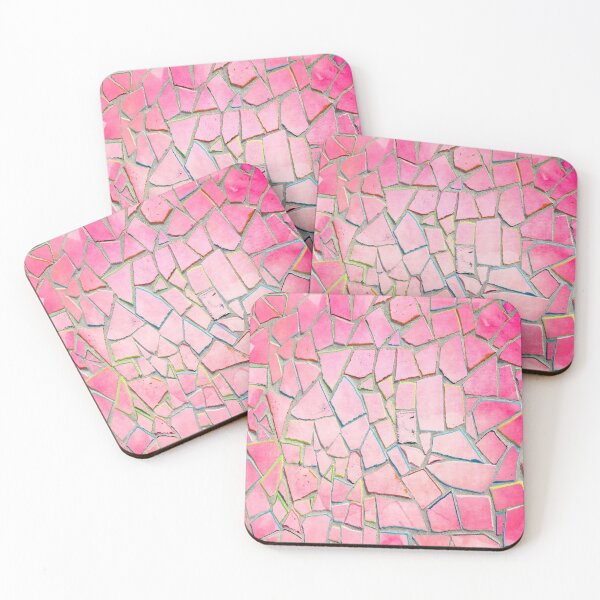 Item preview, Pink mosaic designed and sold by GasconyPassion.