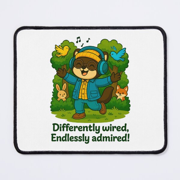 Item preview, Joyfully Wired – Neurodivergent Pride designed and sold by NeuroGlam Studio.