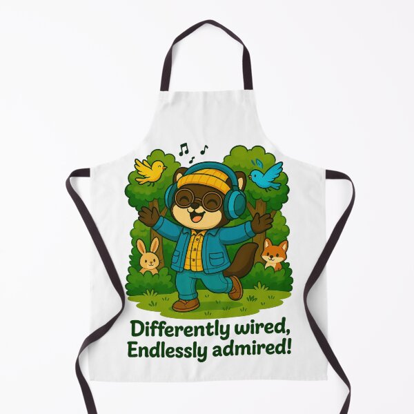 Item preview, Joyfully Wired – Neurodivergent Pride designed and sold by NeuroGlam Studio.