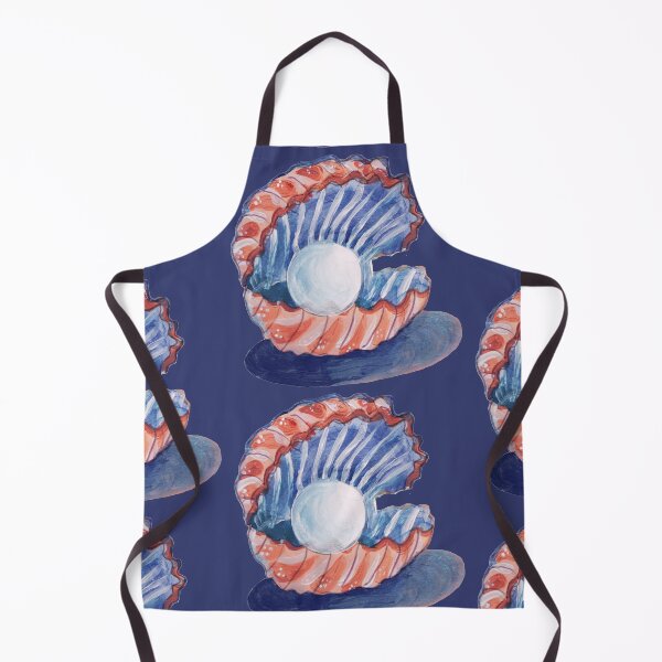 Item preview, Pearl in a Shell – Watercolor Ocean-Inspired Feminine Design designed and sold by LauraCreates.