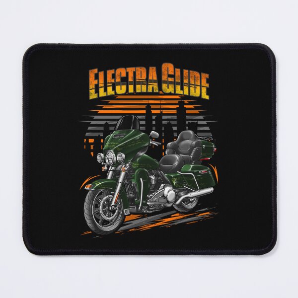 Item preview, Motorcycle Electra Glide Ultra Classic FLHTCU & FLHTCUI 2019 (Kinetic Green) for Motorcycle Riders designed and sold by MotoApparelHub.