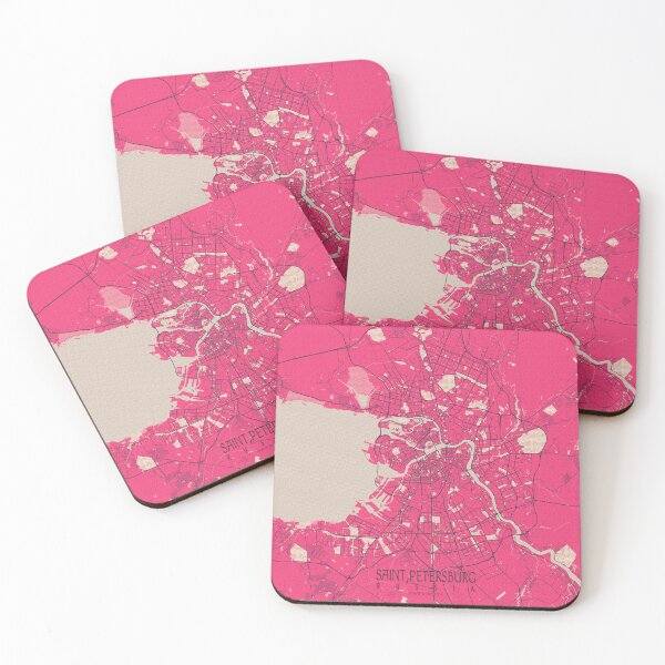 Item preview, Saint Petersburg City Map of Russia - Blossom designed and sold by deMAP.