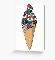 Ice Ball Greeting Card