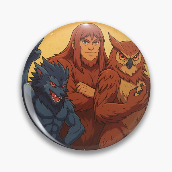 Item preview, Bigfoot, Owlbear and Yeti 11 designed and sold by AIfolklore.
