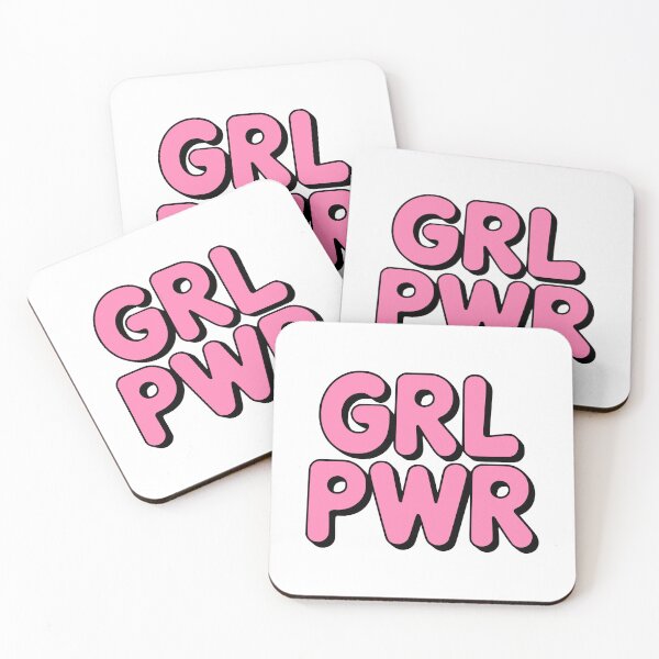 Item preview, GRL PWR! Pink Motivational Girl Power designed and sold by PMCreative.