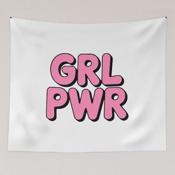 Item preview, GRL PWR! Pink Motivational Girl Power designed and sold by PMCreative.