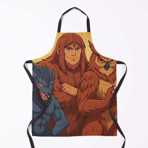 Item preview, Bigfoot, Owlbear and Yeti 11 designed and sold by AIfolklore.