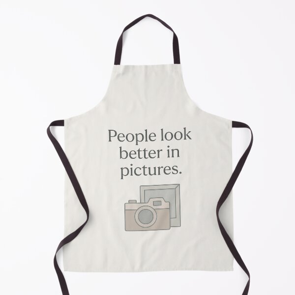 Item preview, People Look Better in Pictures – Soft Haos Edition designed and sold by notokstudio.