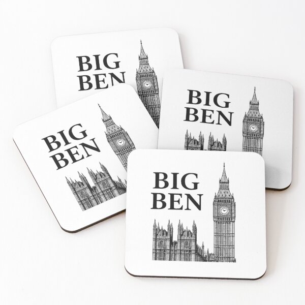 Item preview, BIG BEN (Intricate Linework) designed and sold by TheWonkyEaselCo.