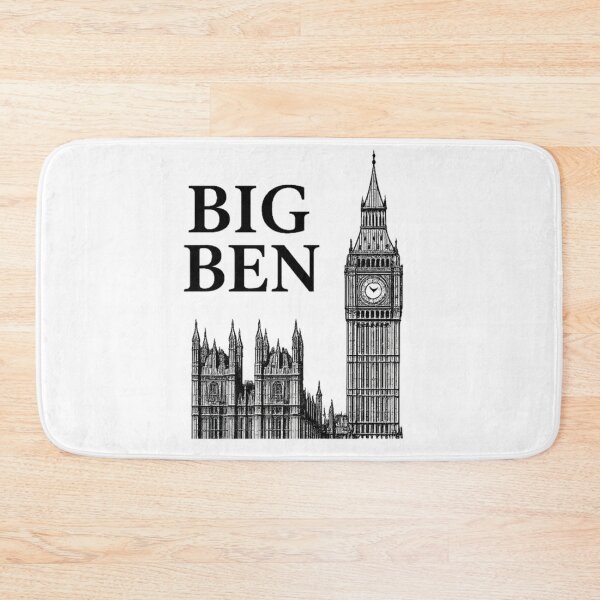 Item preview, BIG BEN (Intricate Linework) designed and sold by TheWonkyEaselCo.