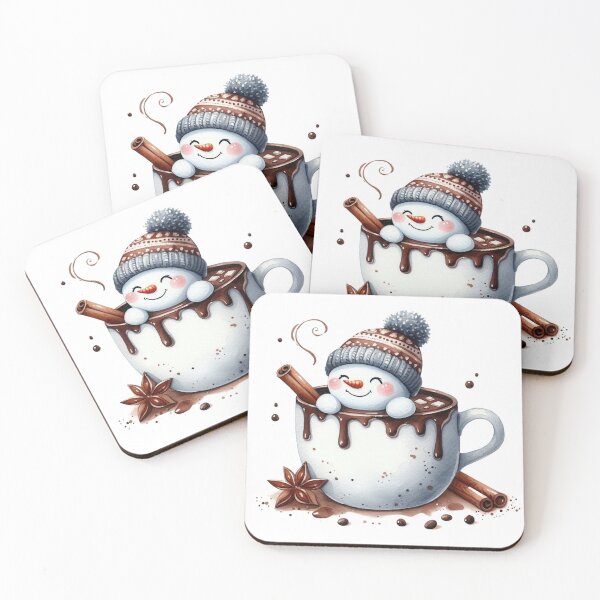 Item preview, Chocolate and Snowman designed and sold by DDsTreasuresWV.