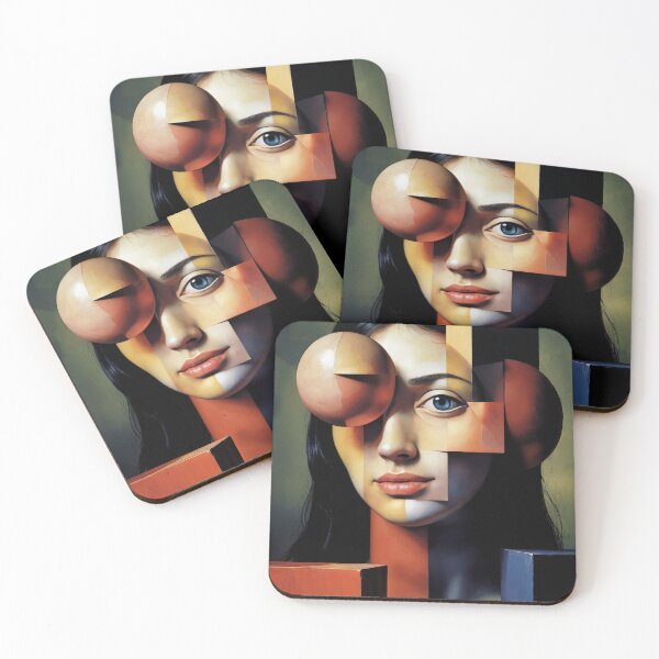 Item preview, Cubist head of a woman VI designed and sold by Javier Arizabalo Garcia.