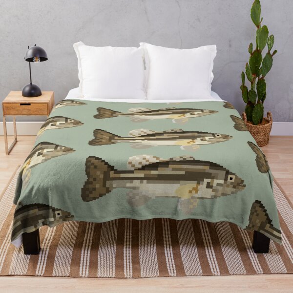 Item preview, Pixel Bass Fish designed and sold by KimsArtGallery.