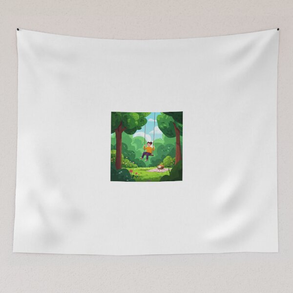Item preview, A day with nature, swing  designed and sold by Online Art and design .