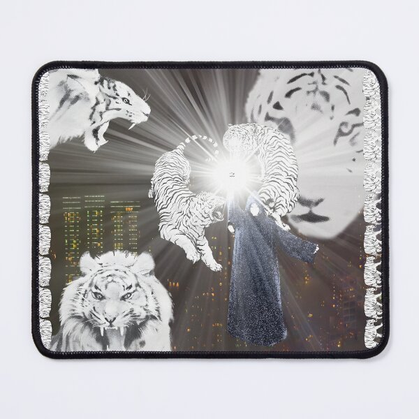 Item preview, 2HOLLIS WHITE TIGER designed and sold by topitoff.