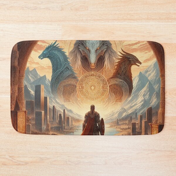 Item preview, The Gate of Dragons designed and sold by nikkolaus.